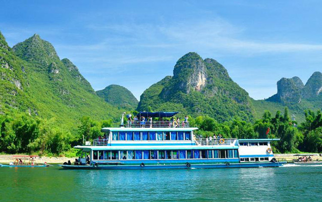 Li river cruise Scenery