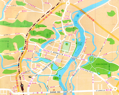 Guilin City Map
