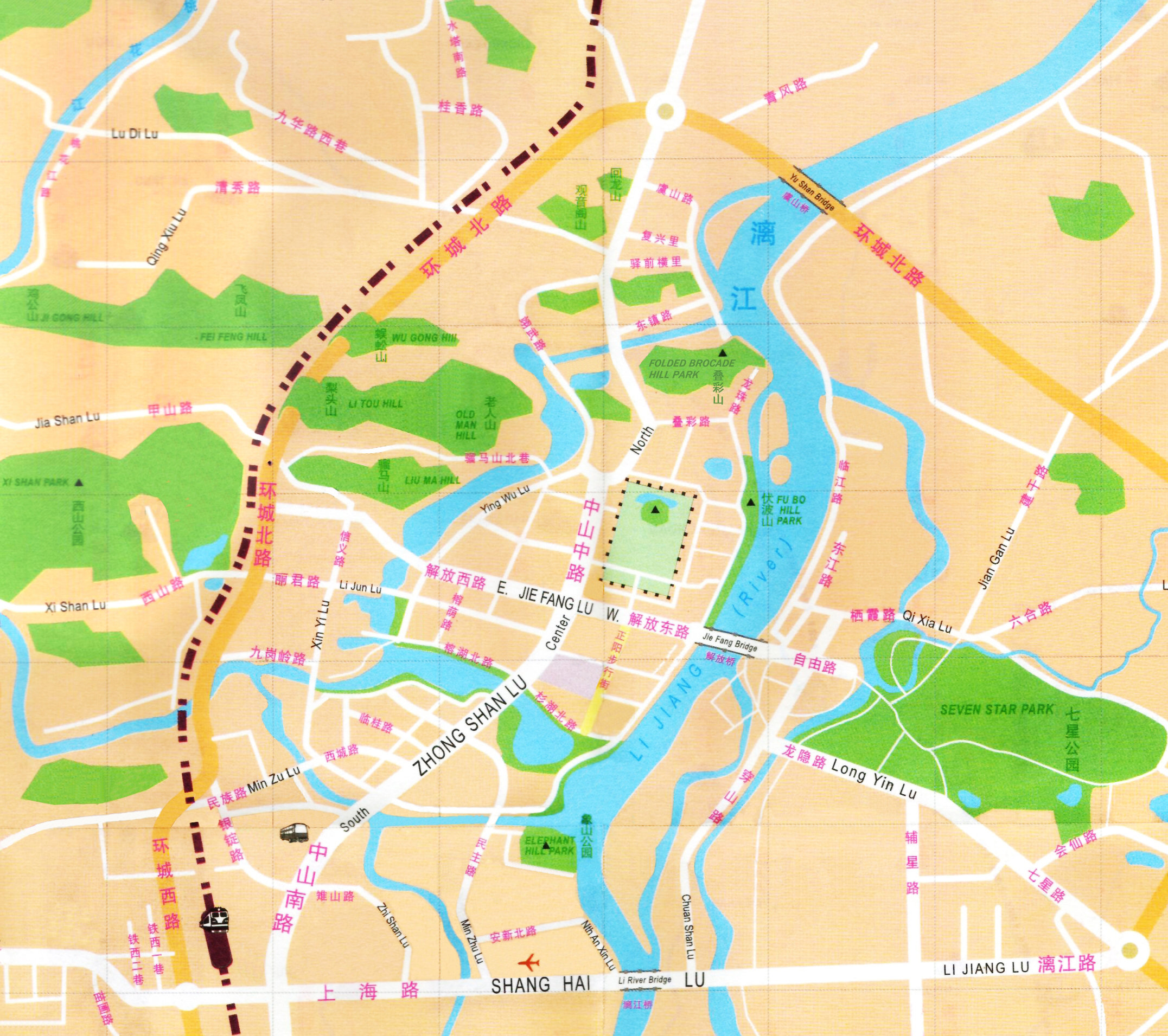 Guilin City Map