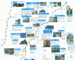 Guilin Tourist Map