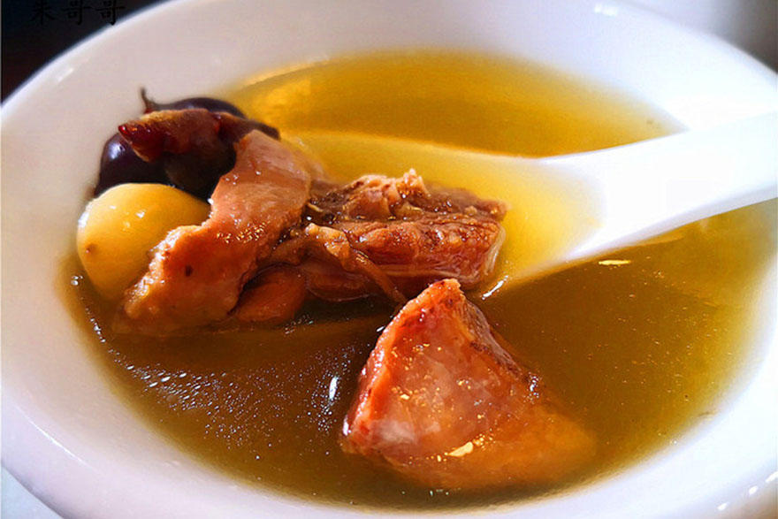 Gingko stewed with Old Duck