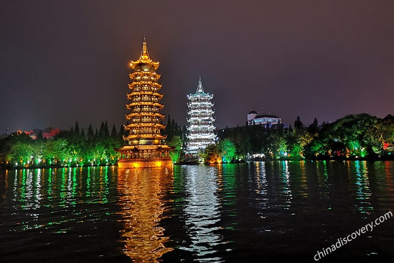 Sun and Moon Pagodas