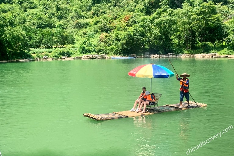 Yulong River Bamboo Rafting