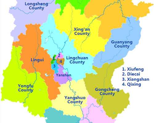Guilin Maps