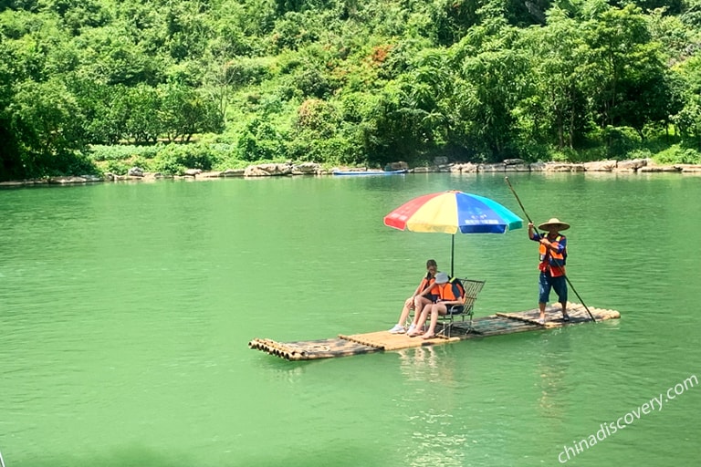Yangshuo Bamboo Rafting