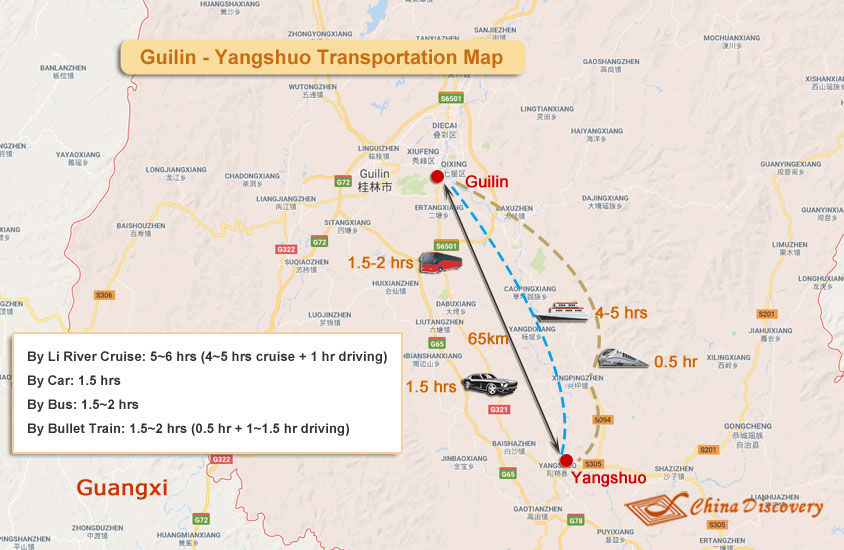 From Guilin to Yangshuo