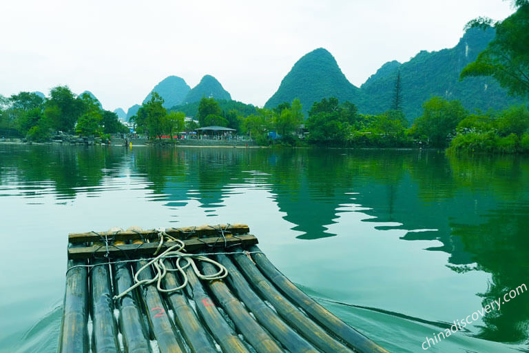 Bamboo Rafting Yangshuo - Yulong River Bamboo Rafting