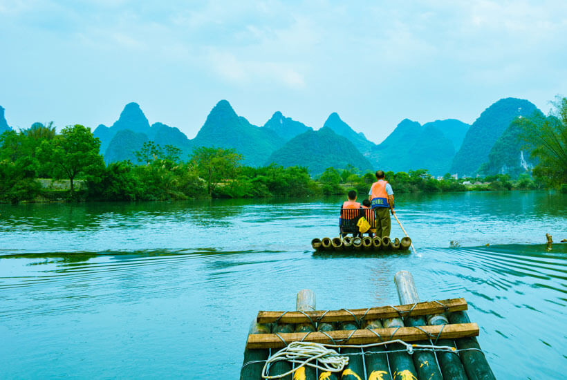 Bamboo Rafting Yangshuo