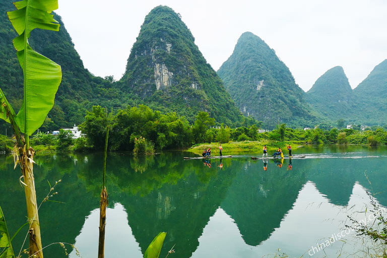 Bamboo Rafting Yangshuo - Yulong River Bamboo Rafting