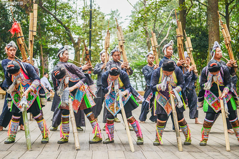 Biasha Miao Village in Congjiang Guizhou