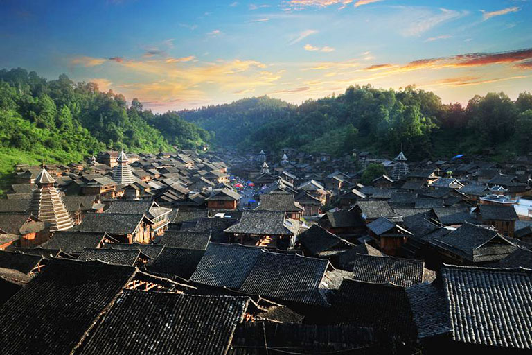 Huanggang Dong Village in Liping