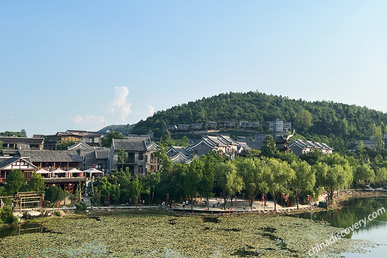 Qingyan Ancient Town in August Qingyan Ancient Town