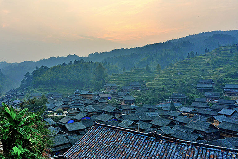 Dali Dong Village Panorama View