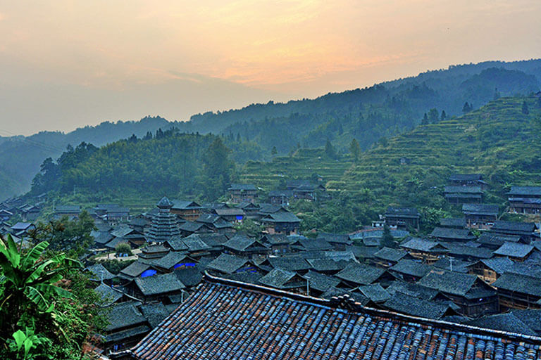 Dali Dong Village Panorama View