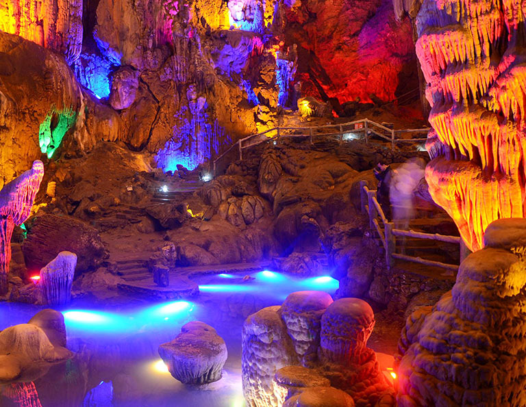 Dragon Palace Karst Cave Landscape