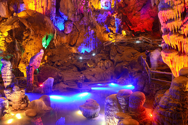 Dragon Palace Karst Cave Landscape