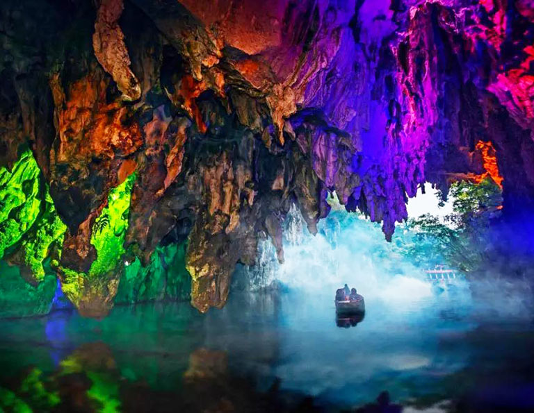 Appreciate Dragon Palace Karst Cave By Boat