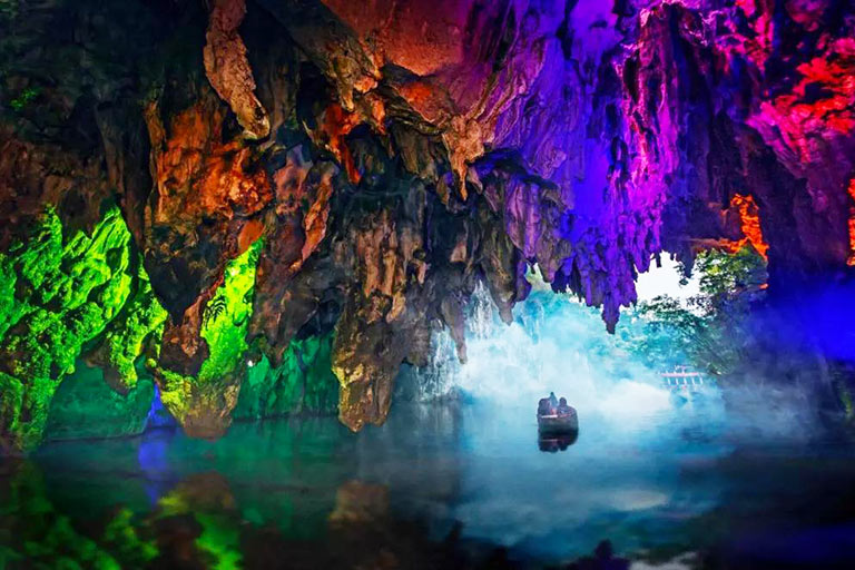 Appreciate Dragon Palace Karst Cave By Boat