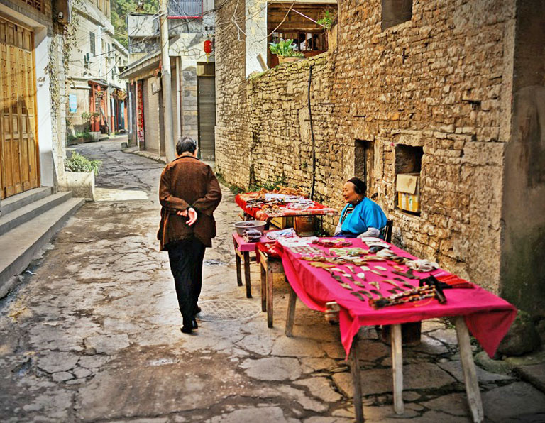 Tunbao Village in Tianlong