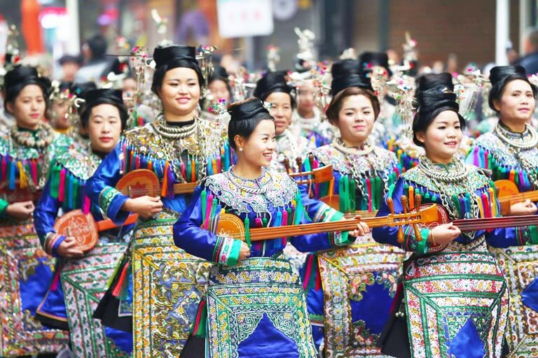 Song and Dance at Zhaoxing Dong Village