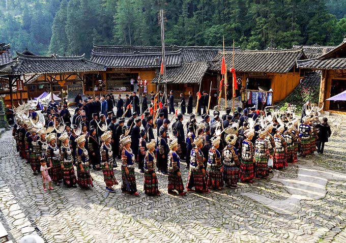 Lusheng Festivals in Winter Guizhou Winter