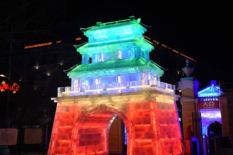 Zhaolin Park Ice Lantern Show