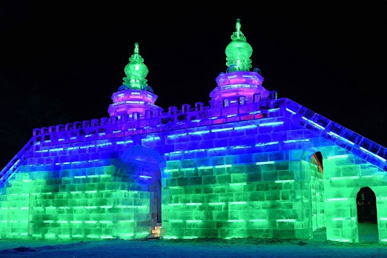 Zhaolin Park Ice Lantern Show