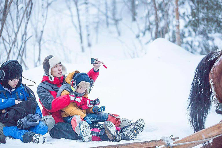 Dressing in Harbin in Winter