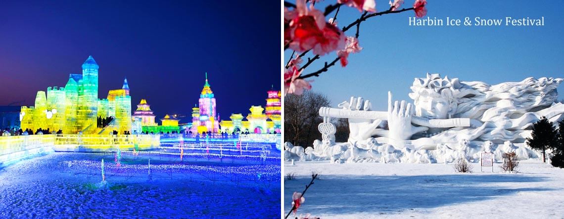 Harbin and China Snow Town Winter Hiking Tour
