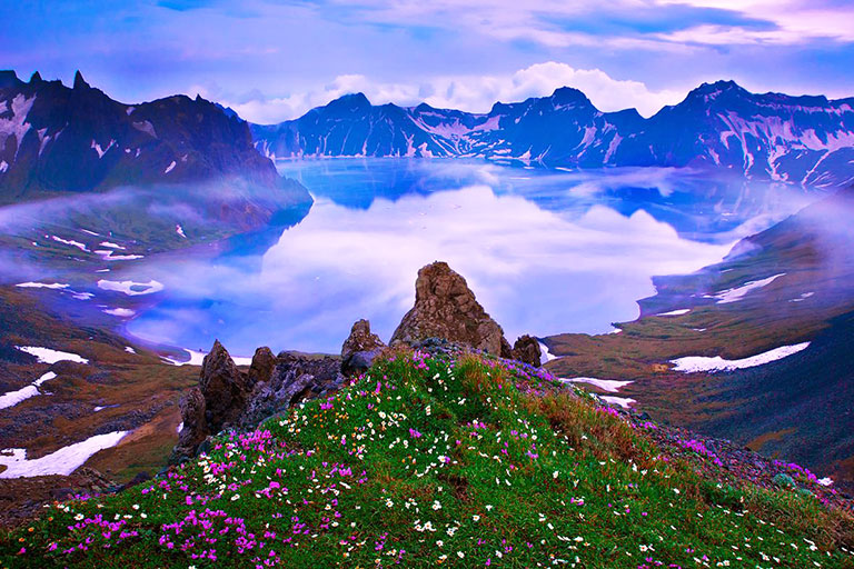 Changbai Mountain Heavenly Lake Summer View (West Slope)