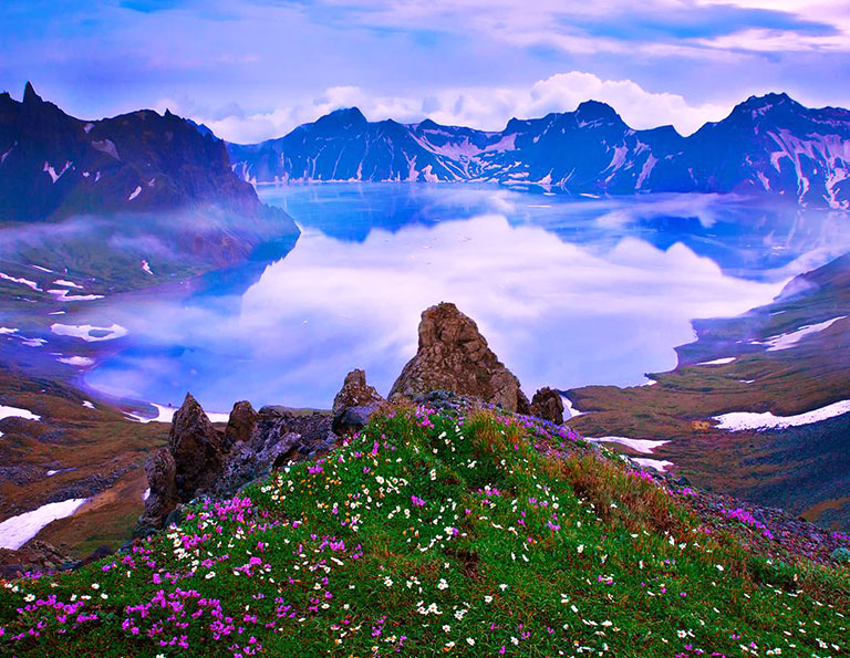Changbai Mountain Heavenly Lake Summer View (West Slope)