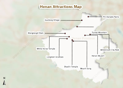 Shanxi Travel Map