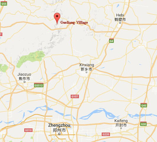 Guoliang Village  Map