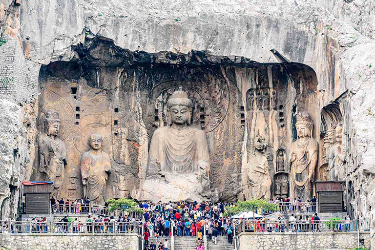Longmen Grottoes in Luoyang Luoyang