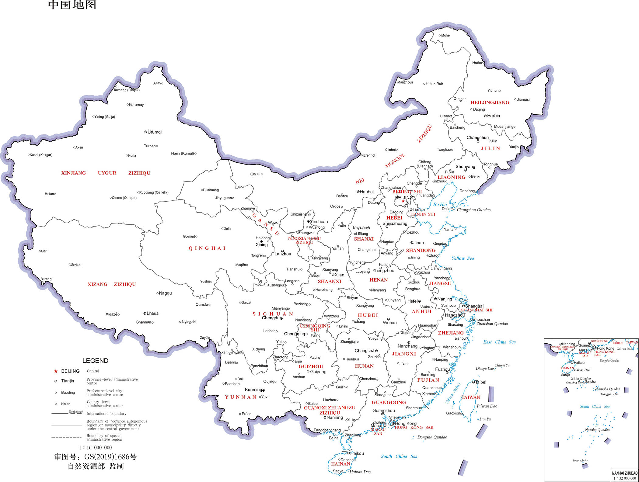 Henan China Map