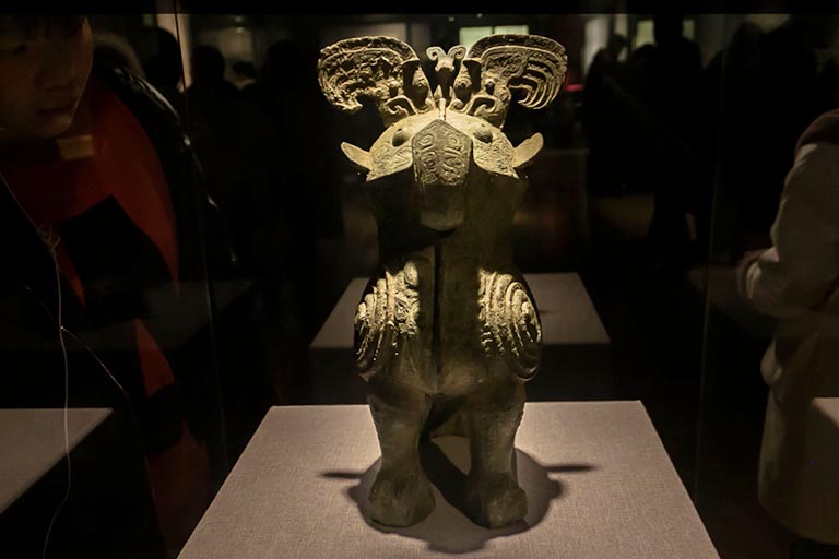 Wine Vessel Zun of Fuhao Henan Attractions