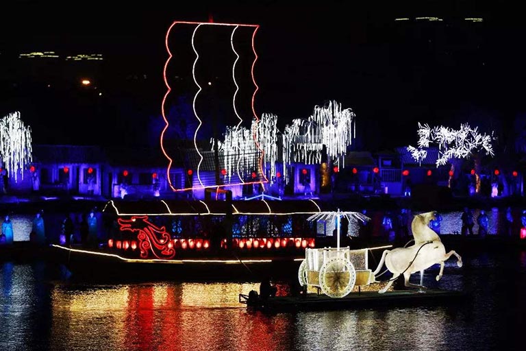 Night Show of Song Dynasty Dongjing Dream Henan Attractions