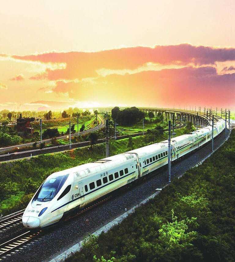 bullet train travel china