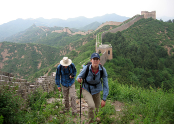 Hiking in China