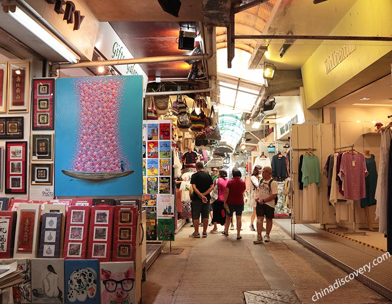 Stanley Market on Hong Kong Island 