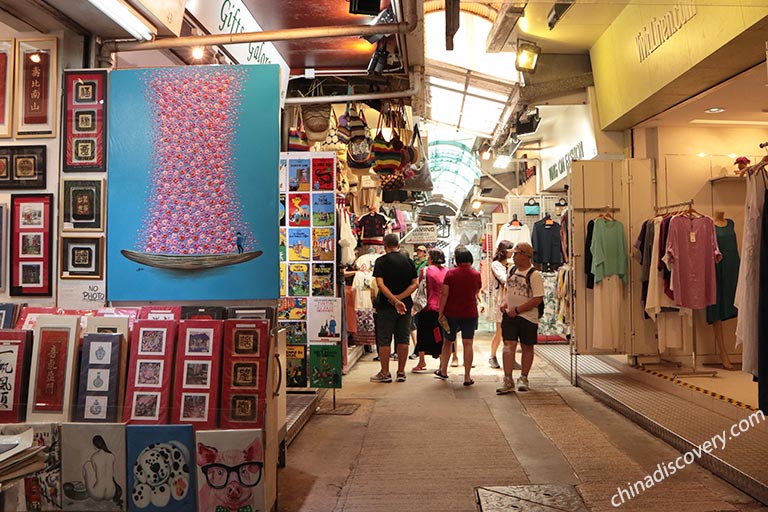 Stanley Market on Hong Kong Island 