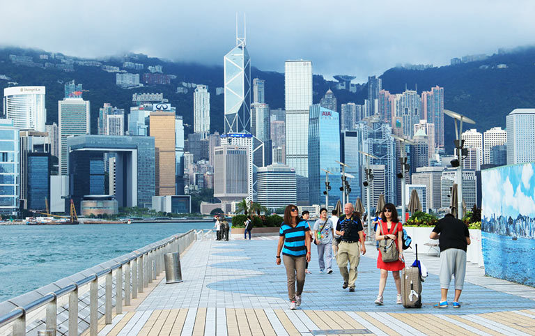 Visit Hong Kong Island by Walking