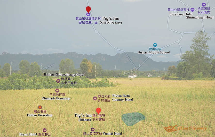 Huangshan Bishan Countryside Biking Huangshan Biking Tour
