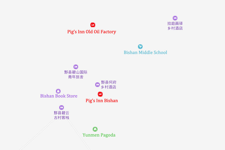 Pig's Inn Bishan Location Map