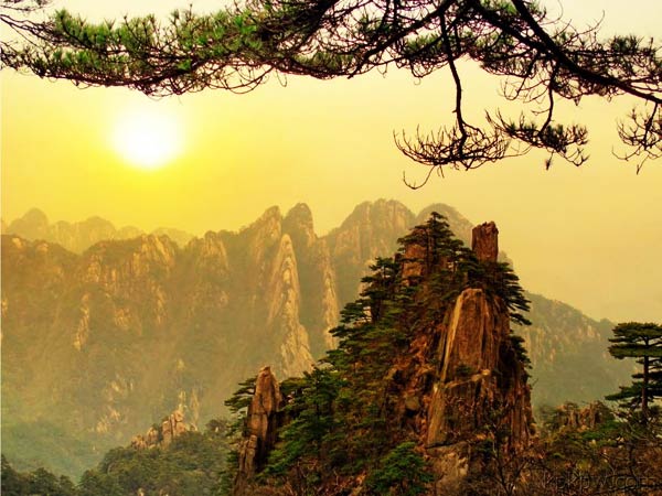 Yellow Mountain in Huangshuan City