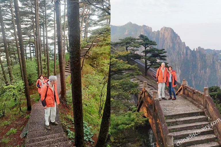 What is Huangshan hiking like