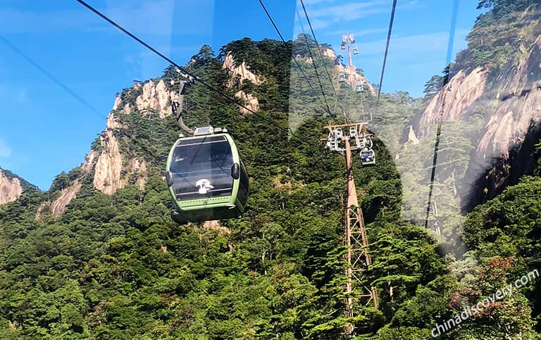 Yungu Cable Car on Mount Huangshan