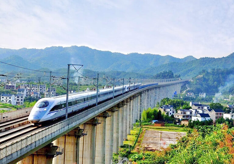 Beijing to Huangshan High Speed Bullet Train