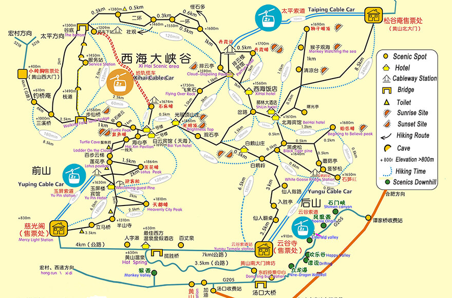 Huangshan Taiping Cable Car