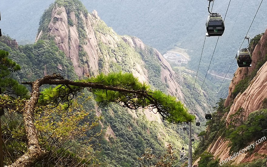 Huangshan Yuping Cable Car